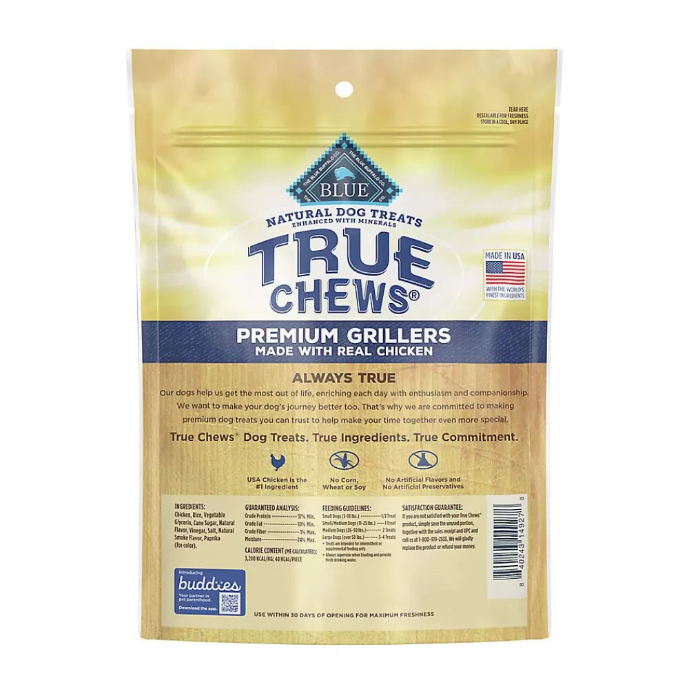 Chewy Treats<Blue Buffalo ® True Chews Premium Grillers All Life Stages Treat Dog Treats - Natural, Chicken
