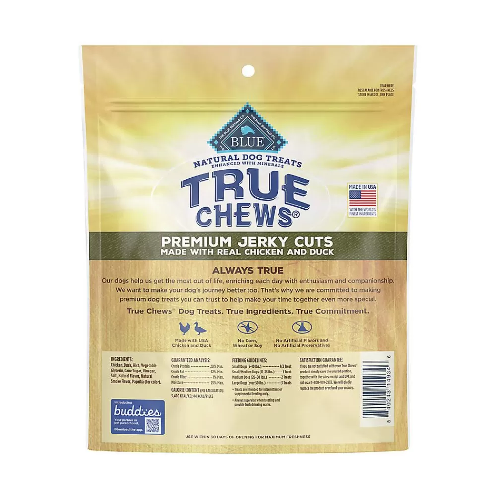 Jerky<Blue Buffalo ® True Chews Premium Jerky Cuts All Life Stages Treat Dog Treats - Chicken & Duck