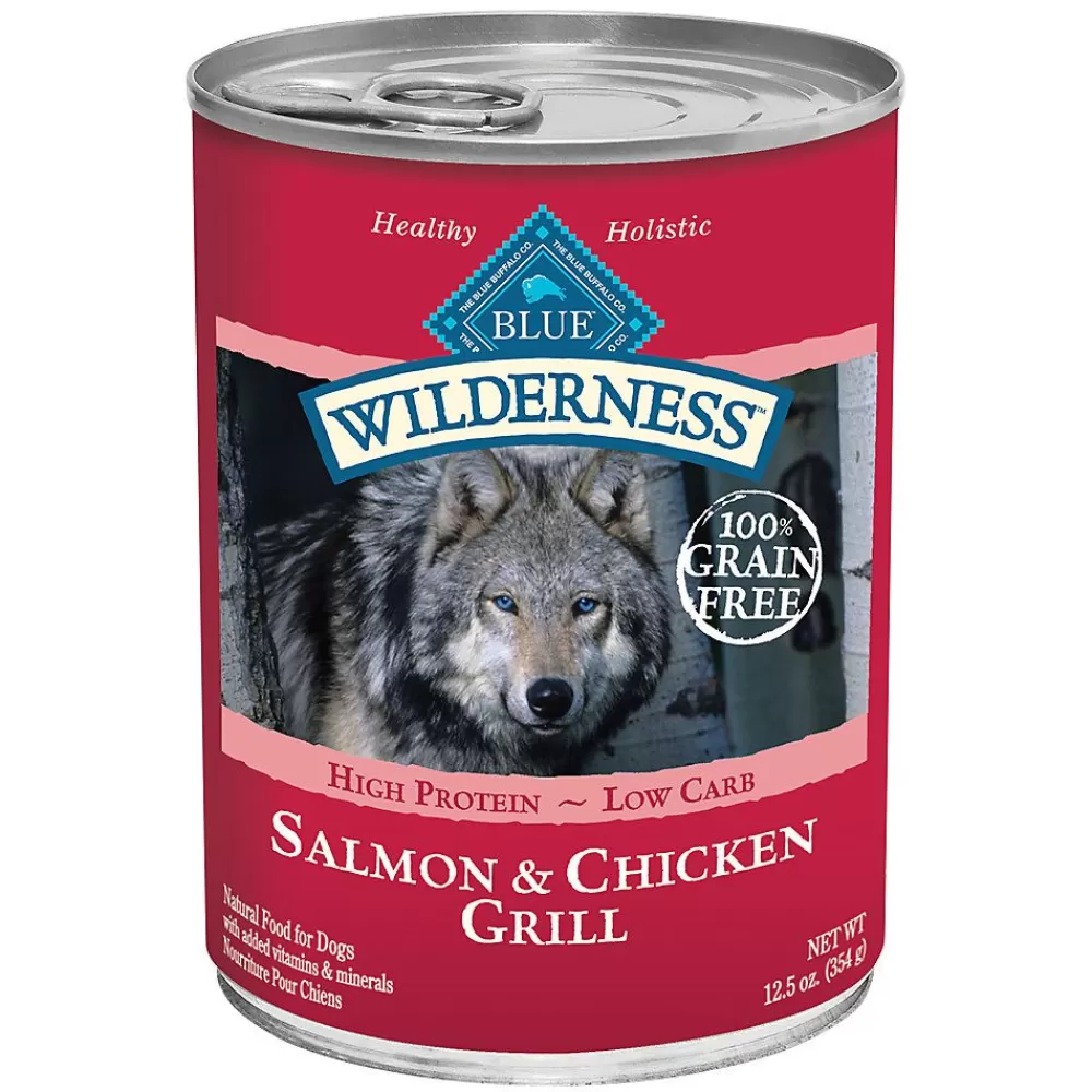 Canned Food<Blue Buffalo ® Wilderness Adult Wet Dog Food - Grain Free, 12.5 Oz.