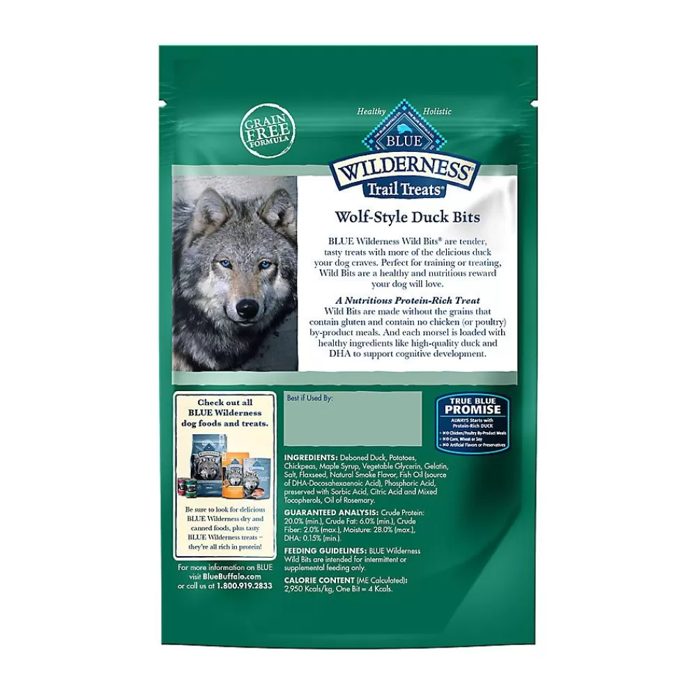Training & Behavior<Blue Buffalo ® Wilderness All Life Stages Treat Dog Treats - Grain Free, Duck