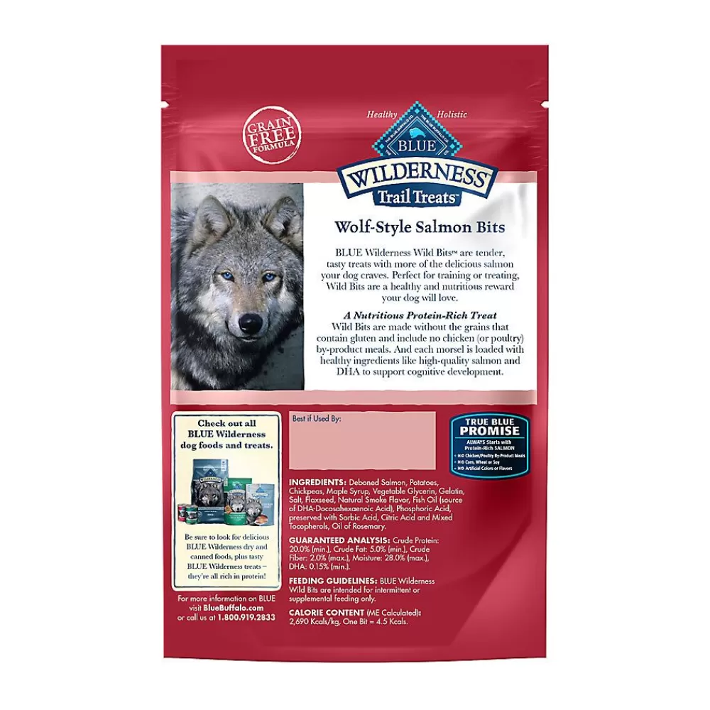 Training & Behavior<Blue Buffalo ® Wilderness All Life Stages Treat Dog Treats - Grain Free, Salmon