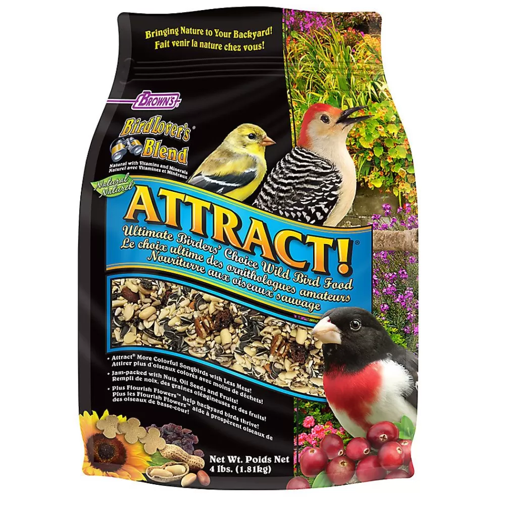 Wild Bird<Brown's ® Birdlover'S® Blend Natural Attract! Wild Bird Seed