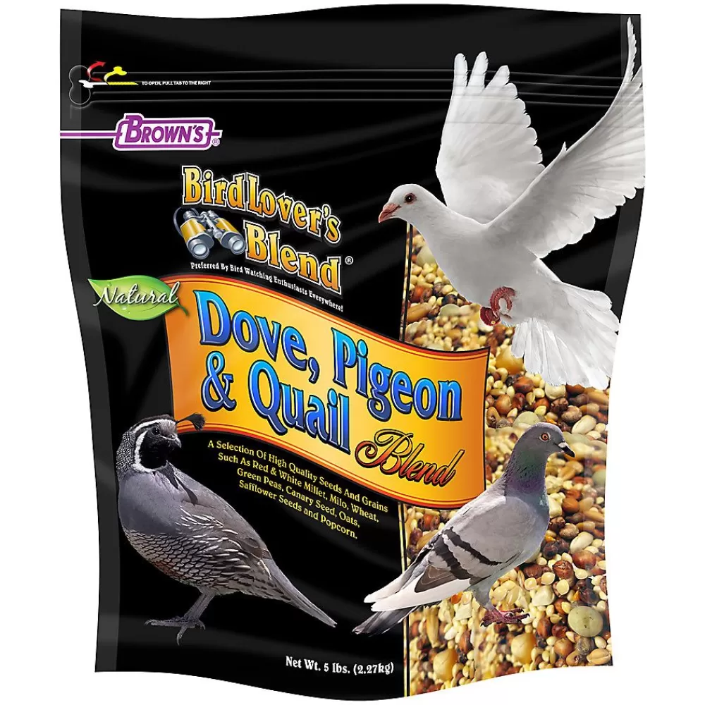 Wild Bird<Brown's ® Birdlover'S® Blend Natural Dove, Pigeon, & Quail Blend Wild Bird Seed
