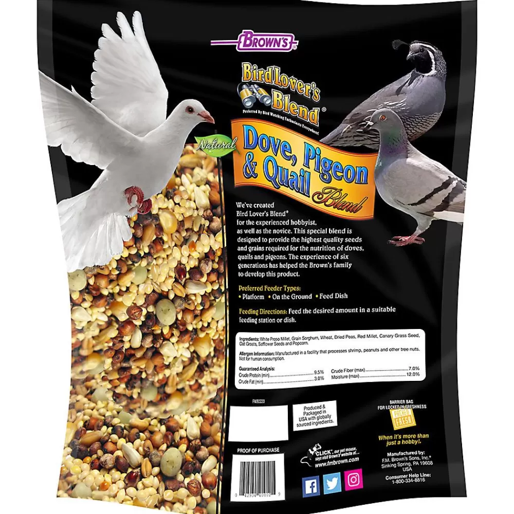 Wild Bird<Brown's ® Birdlover'S® Blend Natural Dove, Pigeon, & Quail Blend Wild Bird Seed