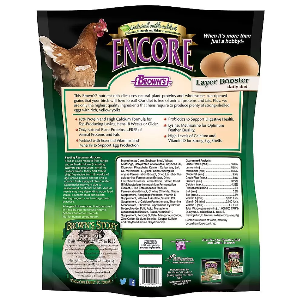 Feed<Brown's Encore Layer Chicken Feed
