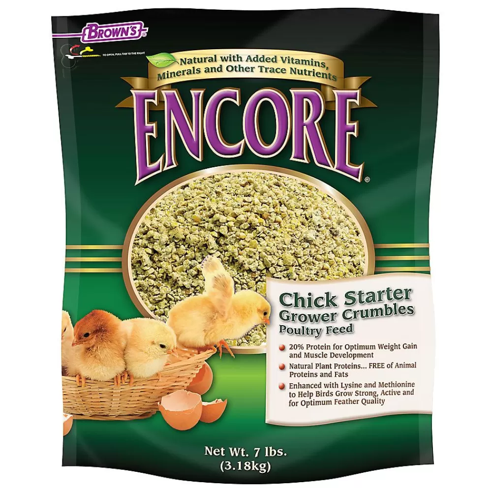 Care & Supplements<Brown's Encore Natural Chick Starter Feed