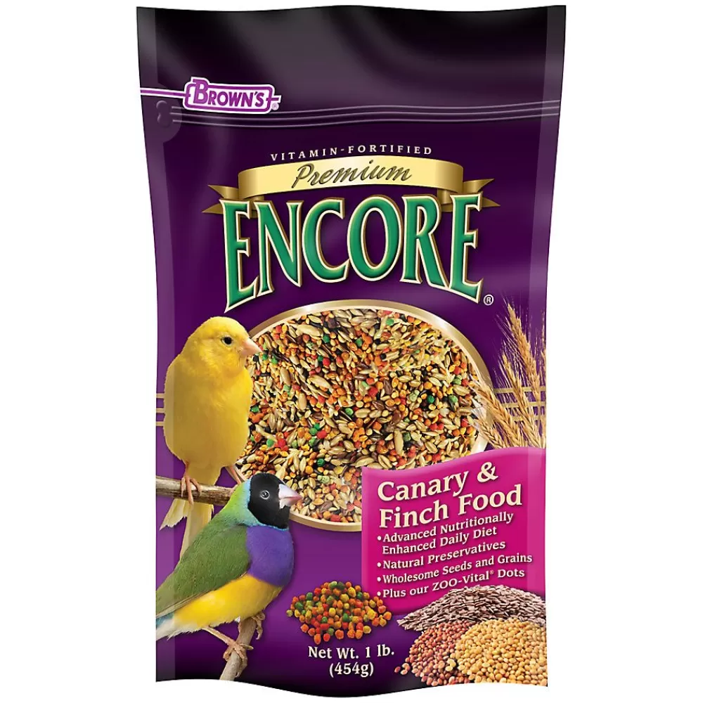 Finch & Canary<Brown's ® Encore® Premium Canary & Finch Food