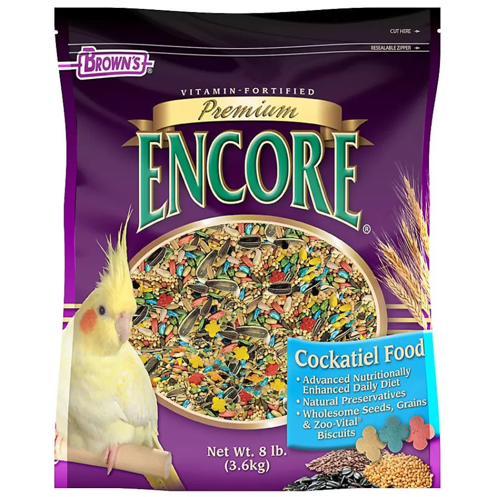 Parakeet<Brown's ® Encore® Premium Cockatiel Food