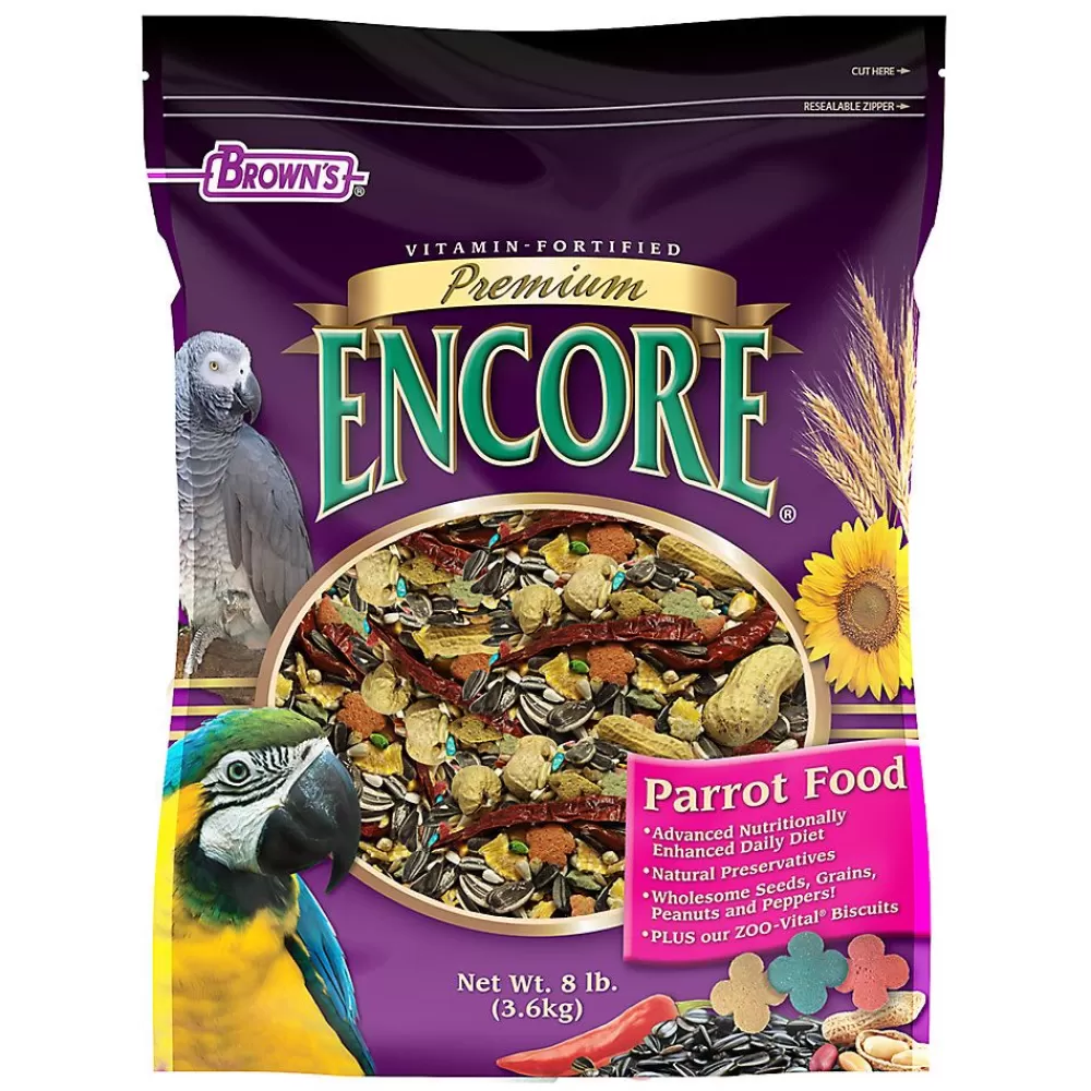 Parrot<Brown's ® Encore® Premium Parrot Food