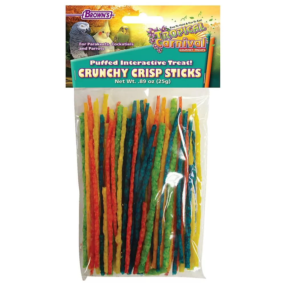 Treats<Brown's ® Tropical Carnival® Crunchy Crisp Bird Sticks