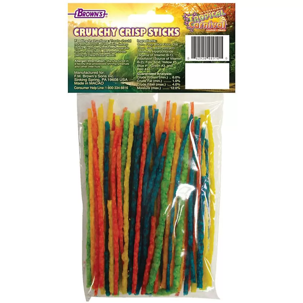 Treats<Brown's ® Tropical Carnival® Crunchy Crisp Bird Sticks
