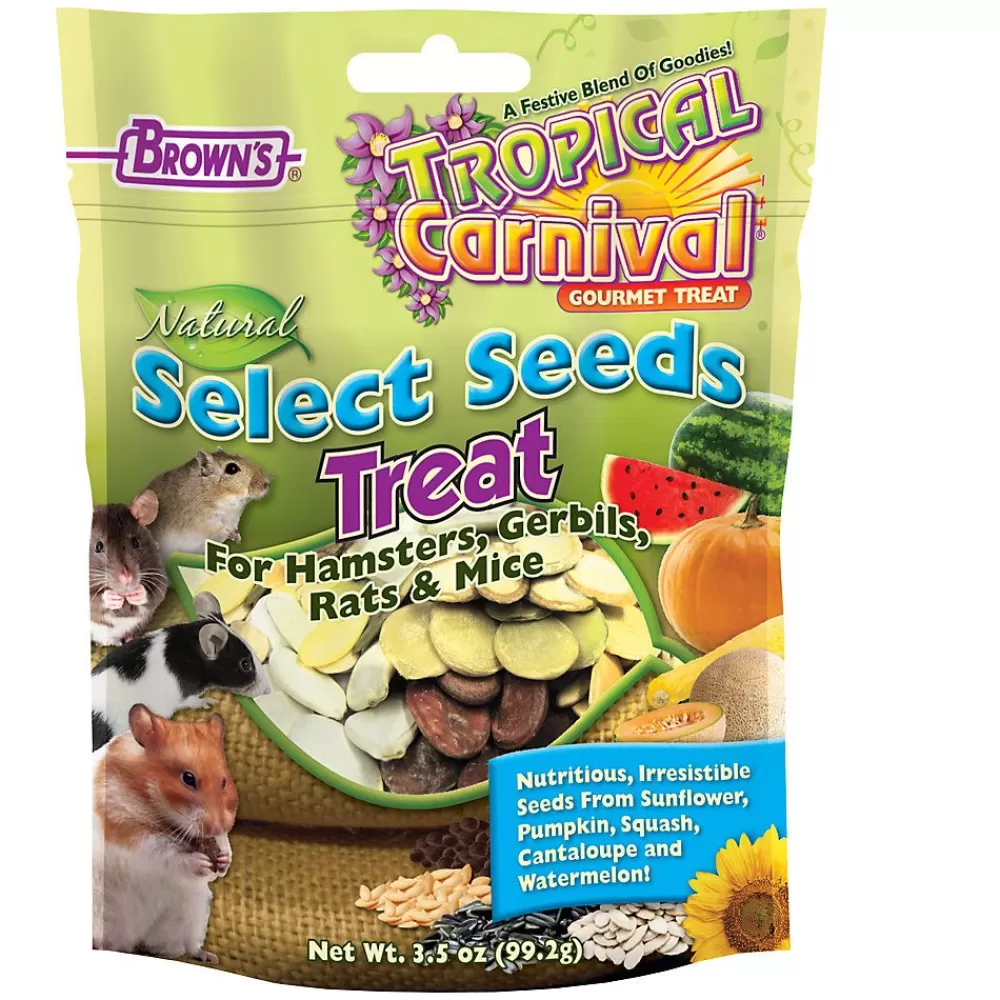 Rat & Mouse<Brown's ® Tropical Carnival® Extreme! Select Seeds Small Animal Treats