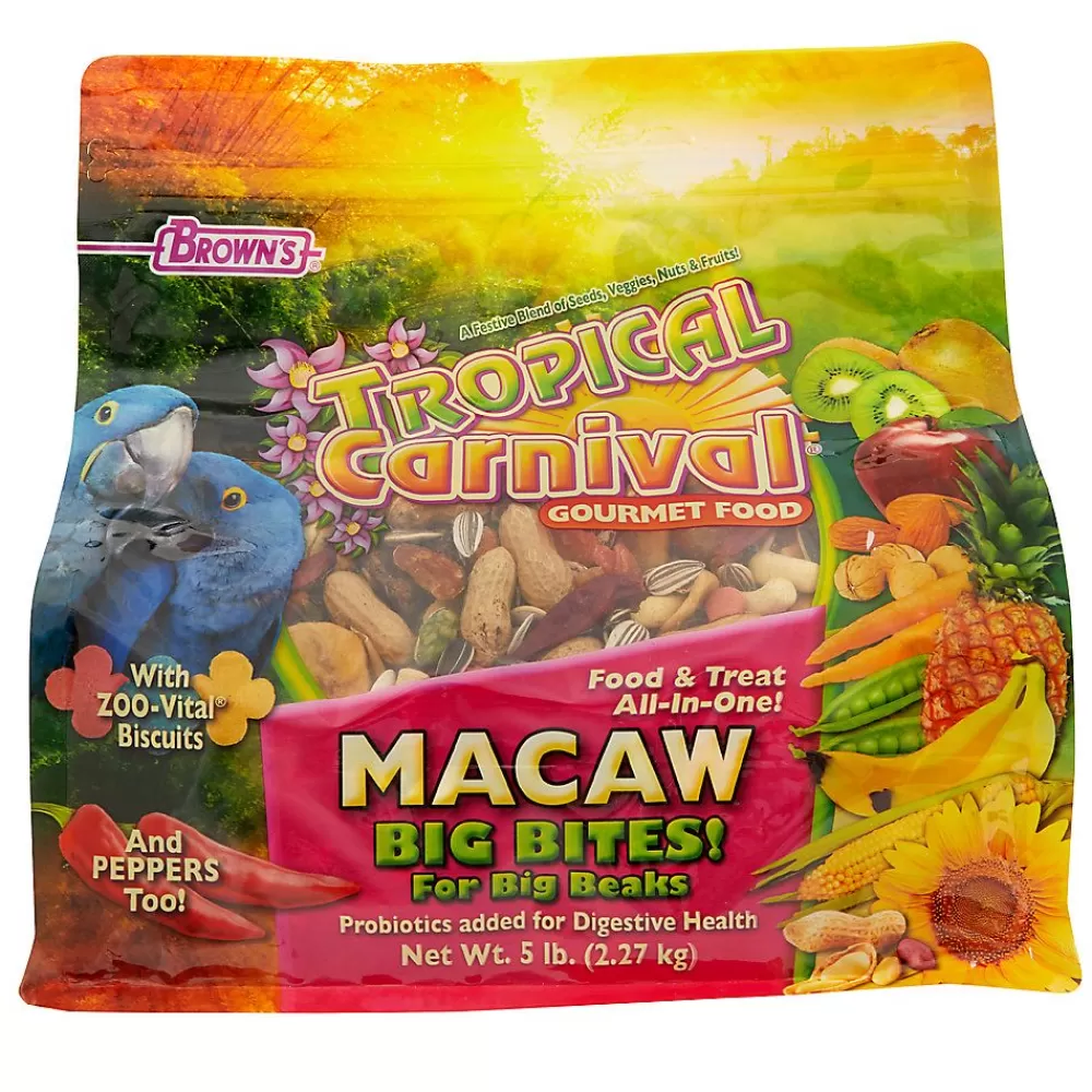Pet Bird Food<Brown's ® Tropical Carnival® Gourmet Big Bites Macaw Food