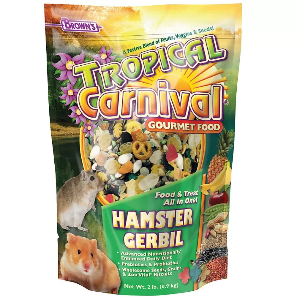 Food<Brown's ® Tropical Carnival® Gourmet Hamster & Gerbil Food