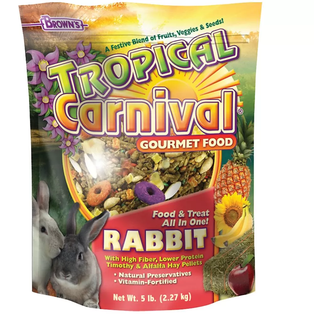 Food<Brown's ® Tropical Carnival® Gourmet Rabbit Food