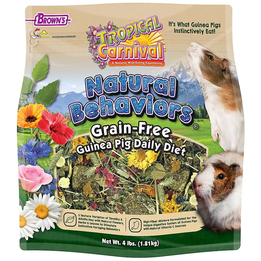 Food<Brown's ® Tropical Carnival® Natural Behaviors Grain-Free Guinea Pig Diet