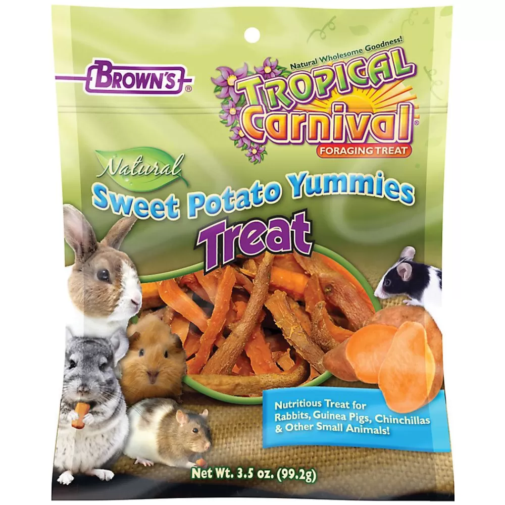 Finch & Canary<Brown's ® Tropical Carnival® Natural Sweet Potato Yummies Treat