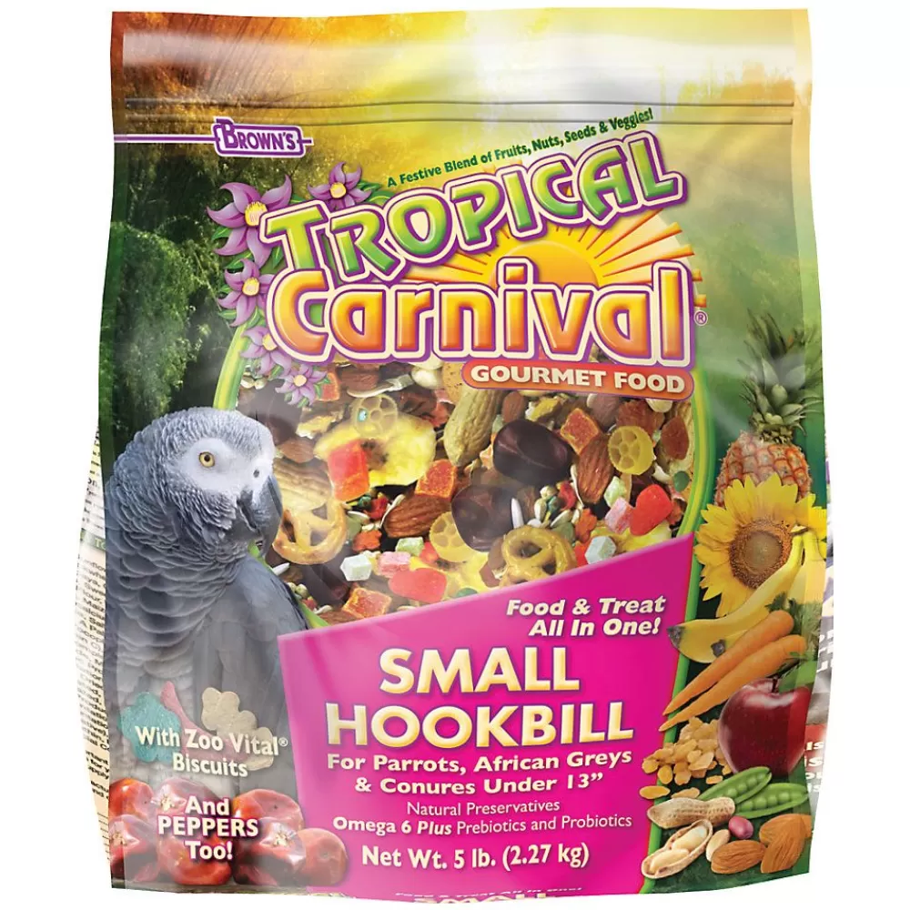 Lovebird<Brown's ® Tropical Carnival® Small Hookbill Bird Food
