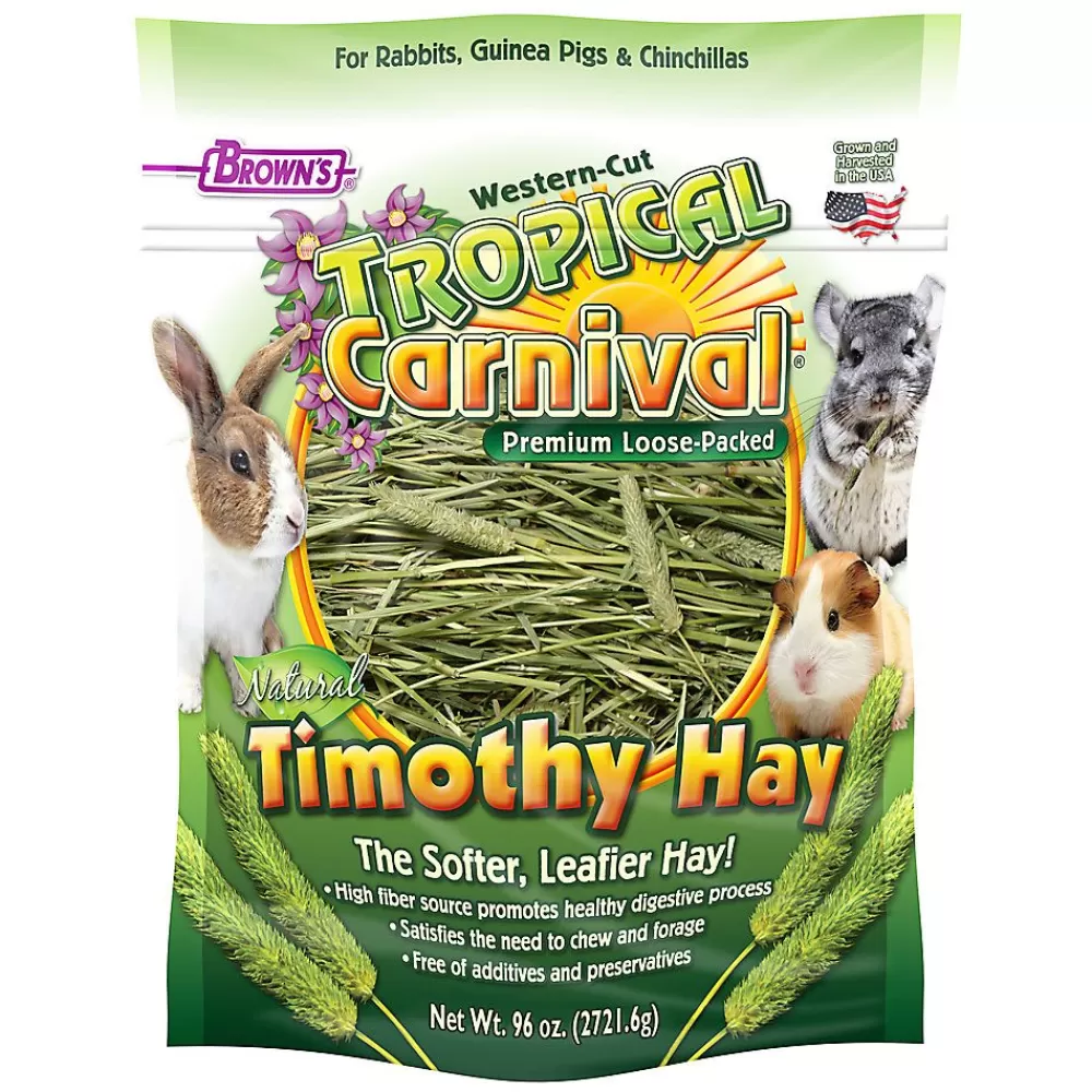Hay<Brown's ® Tropical Carnival® Timothy Hay