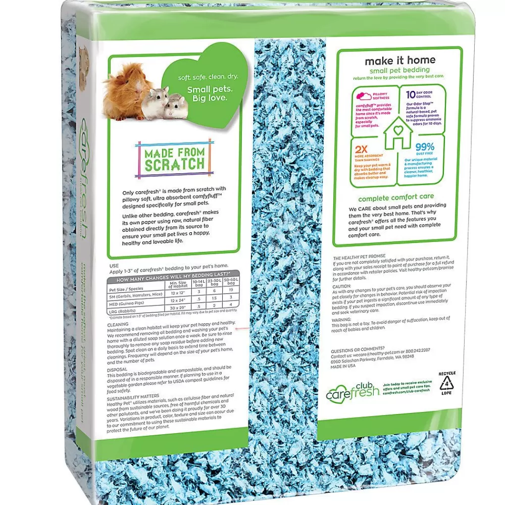 Ferret<Carefresh ® Colorful Creations Small Pet Bedding - Blue