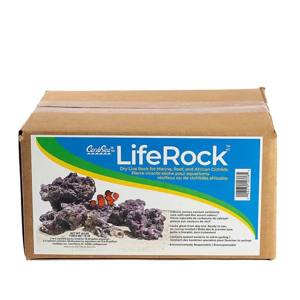 Decor, Gravel & Substrate<CaribSea Liferock Dry Live Rock