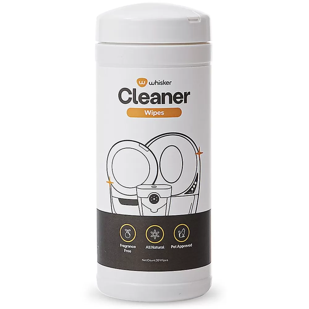 Deodorizers & Filters<Whisker Cleaner Wipes - Fragrance Free By