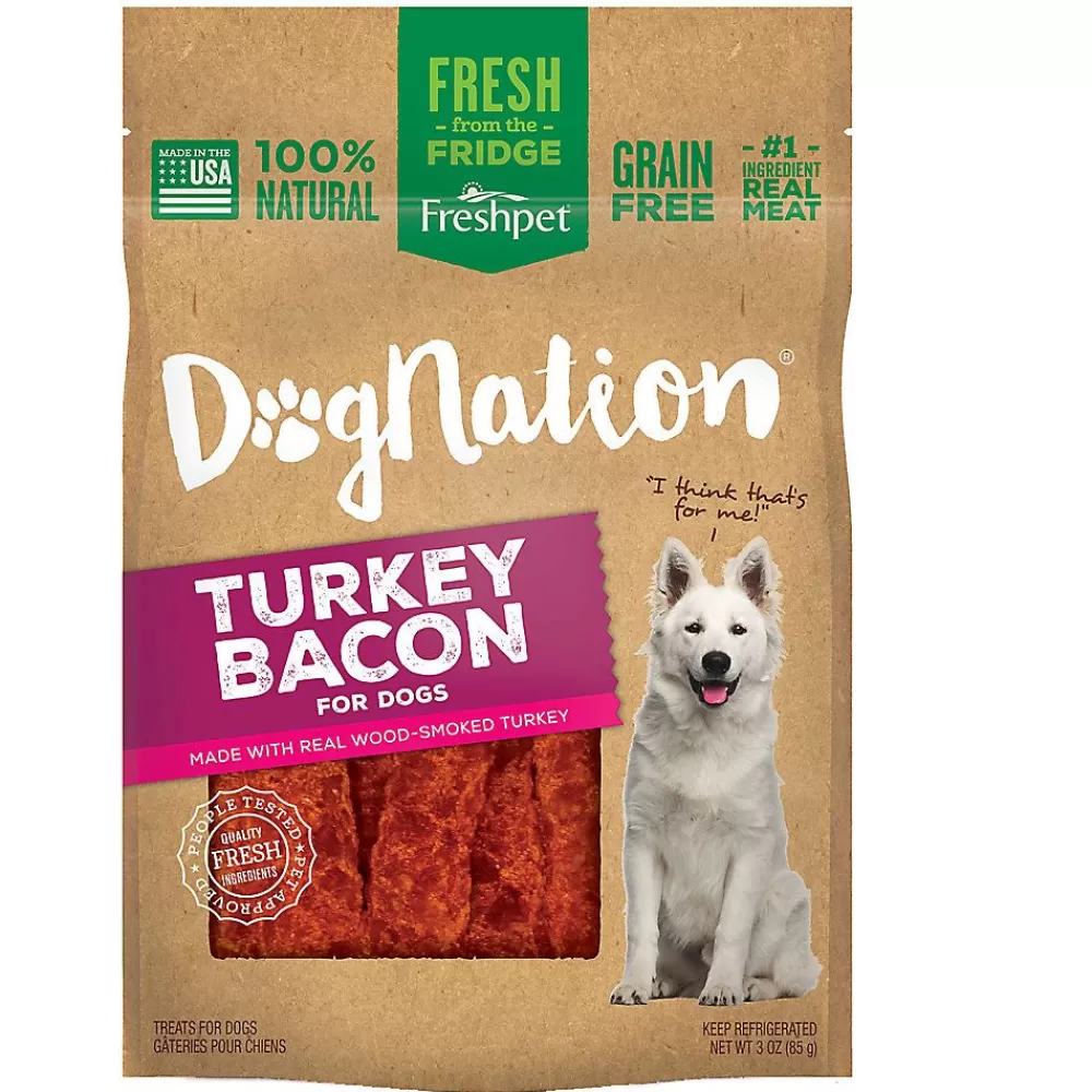 Fresh & Frozen Dog Food<Freshpet Dog Nation® Fresh Adult Dog Treat - Bacon