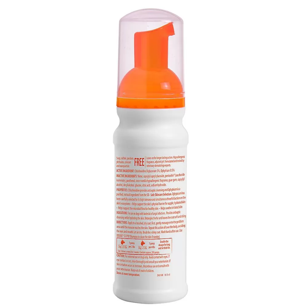 Grooming Supplies<DOUXO S3 Chlorhexidine Antiseptic Antifungal Leave-On Cleansing Mousse - 5 Fl Oz