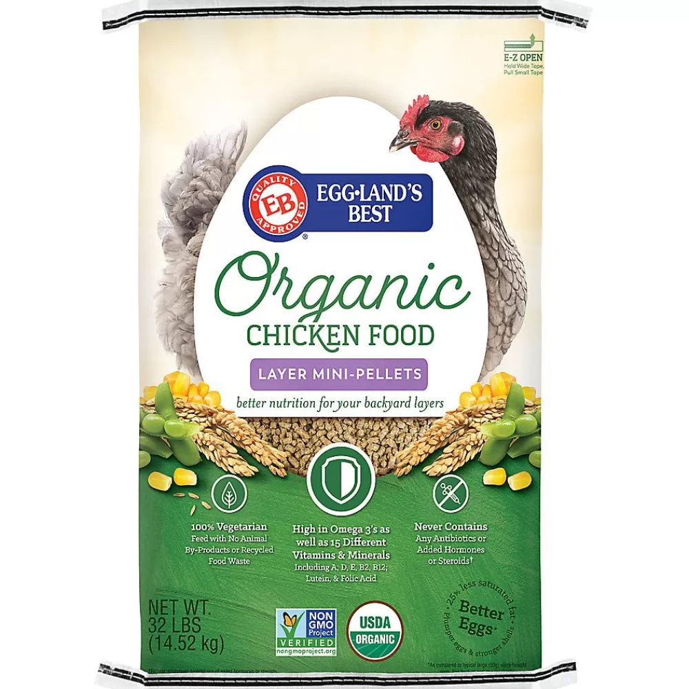 Feed<Eggland's Best ® Organic Layer Pellets For Chickens
