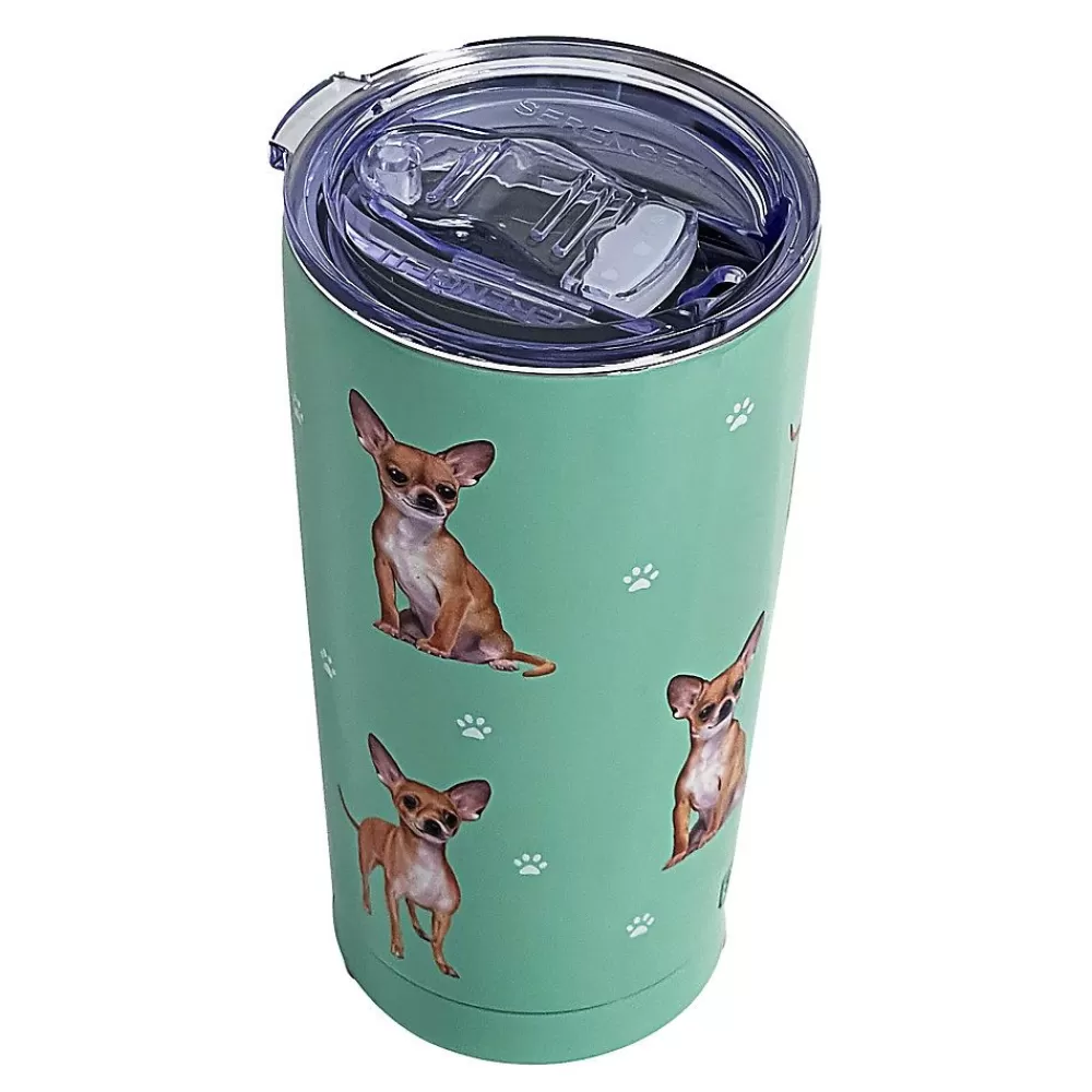 Drinkware<E&S Pets Chihuahua Serengeti Tumbler Travel Mug For People