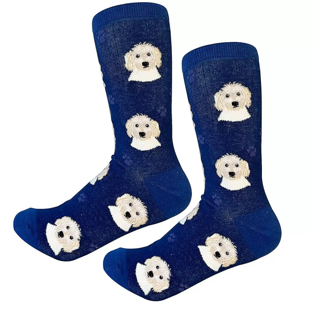Socks<E&S Pets Goldendoodle Socks For People