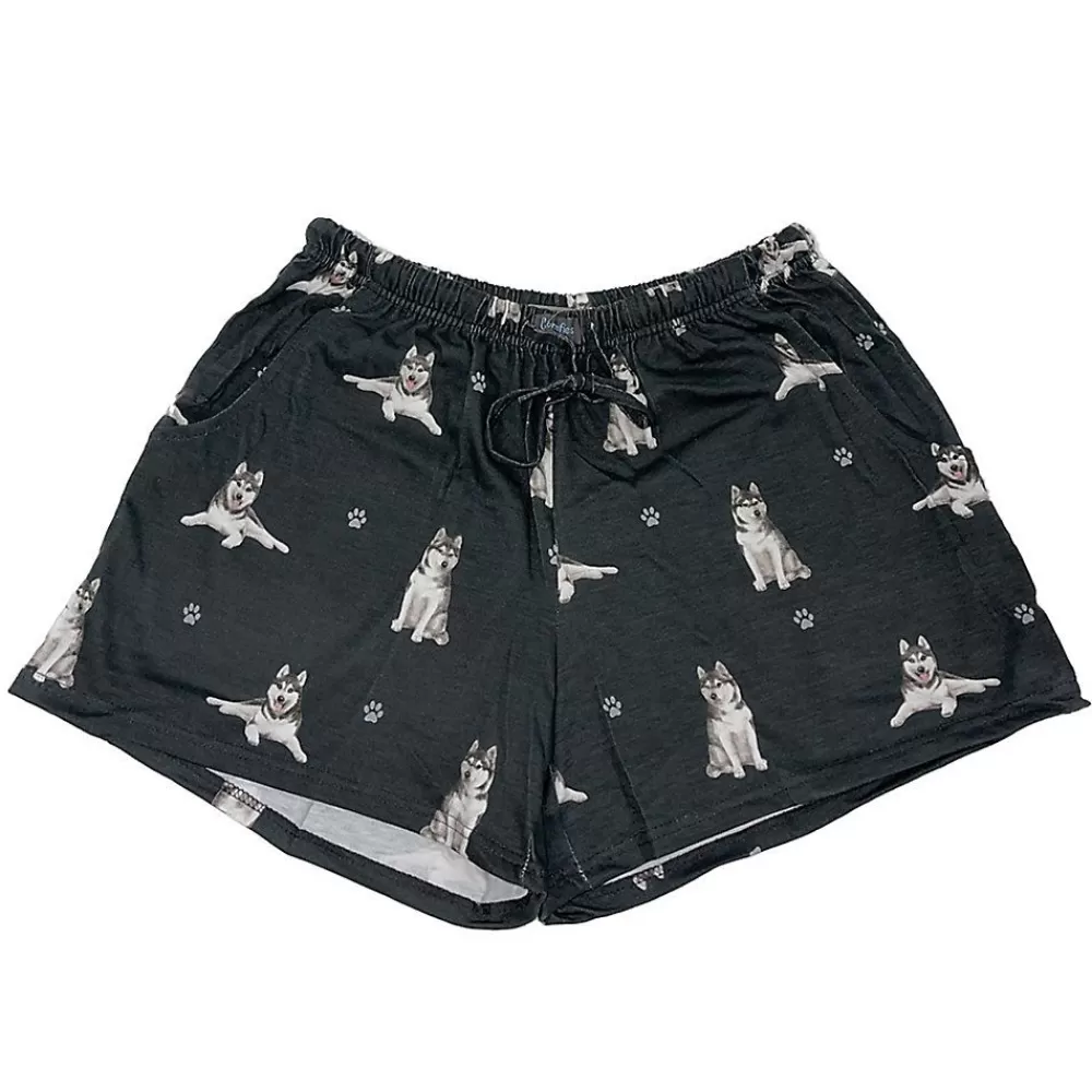 Pajamas<E&S Pets Siberian Husky Shorts For People