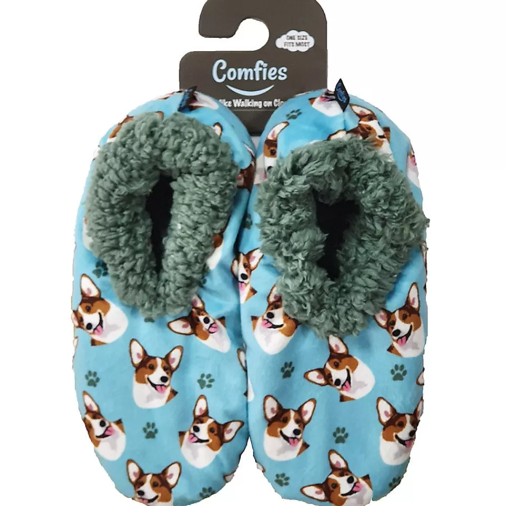 Slippers<E&S Pets Welsh Corgi Slippers For People
