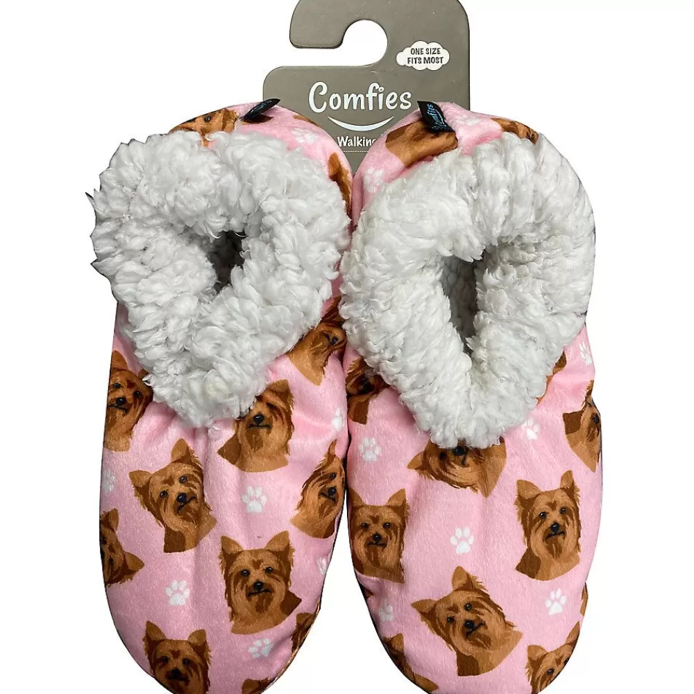 Slippers<E&S Pets Yorkie Slippers For People