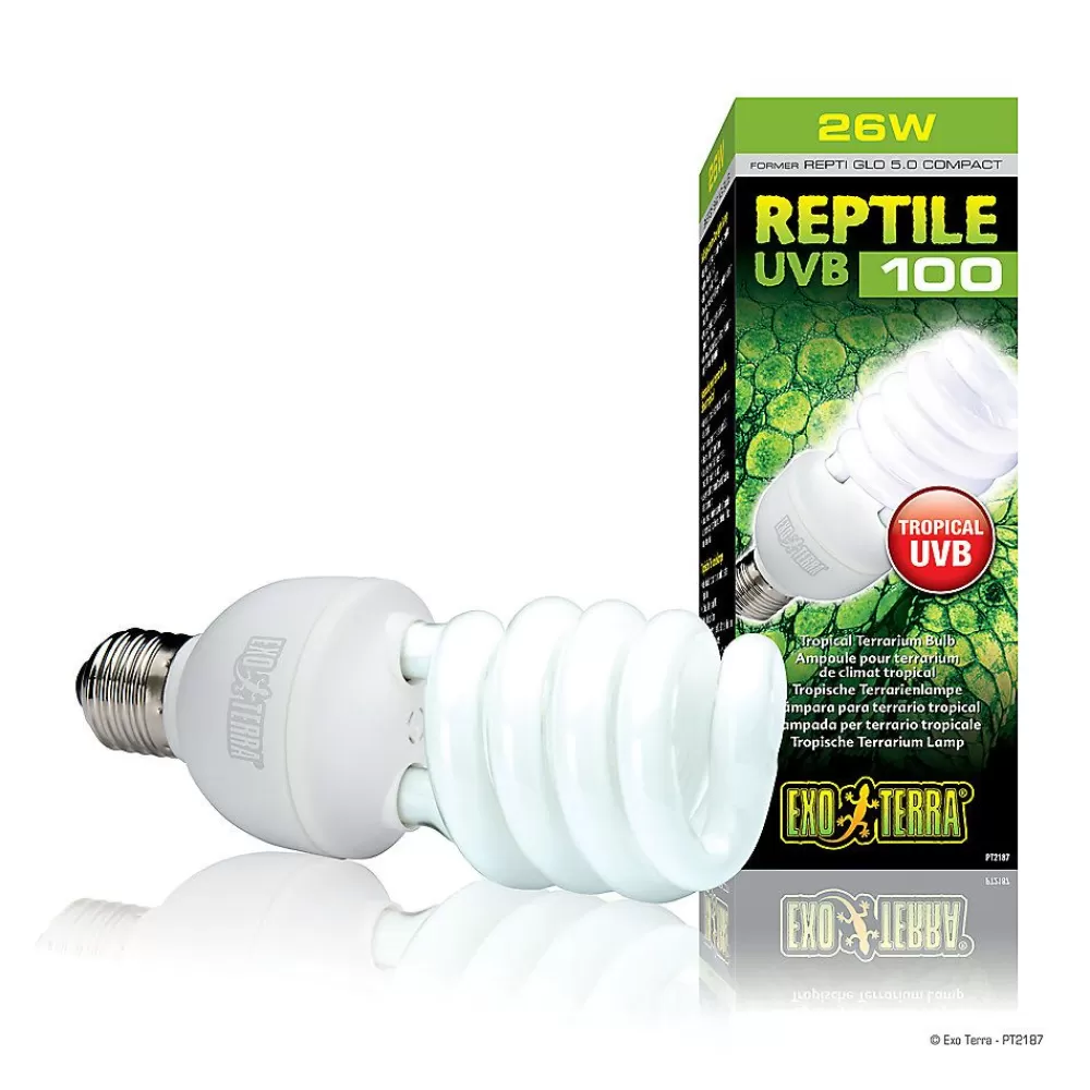 Bulbs & Lamps<Exo-Terra Exo Terra® Repti Glo Tropical Terrarium Lamp - Uvb 100