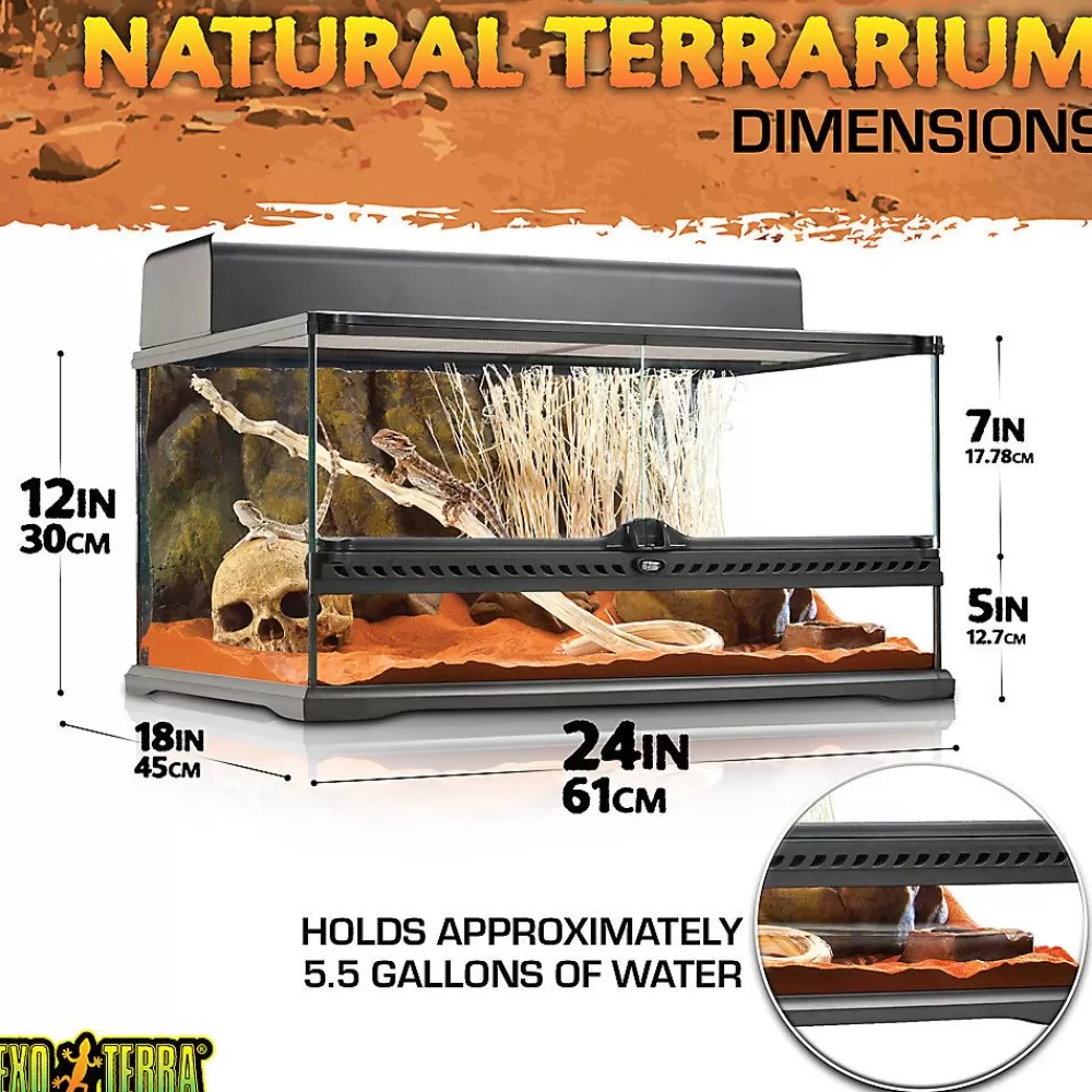 Terrariums<Exo-Terra ® Natural Terrarium Reptile Habitat