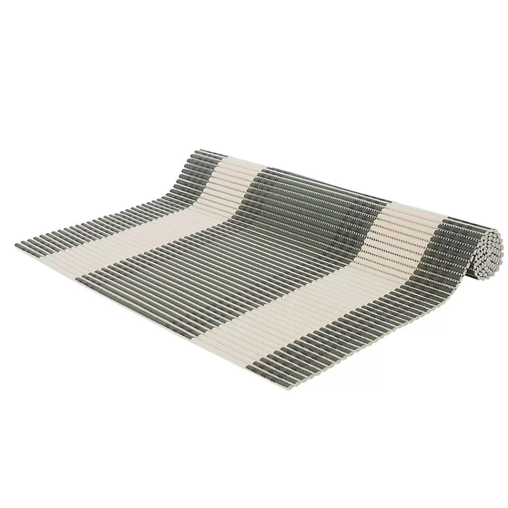 Mats & Liners<ExquisiCat ® Grey Stripe Foam Litter Mat