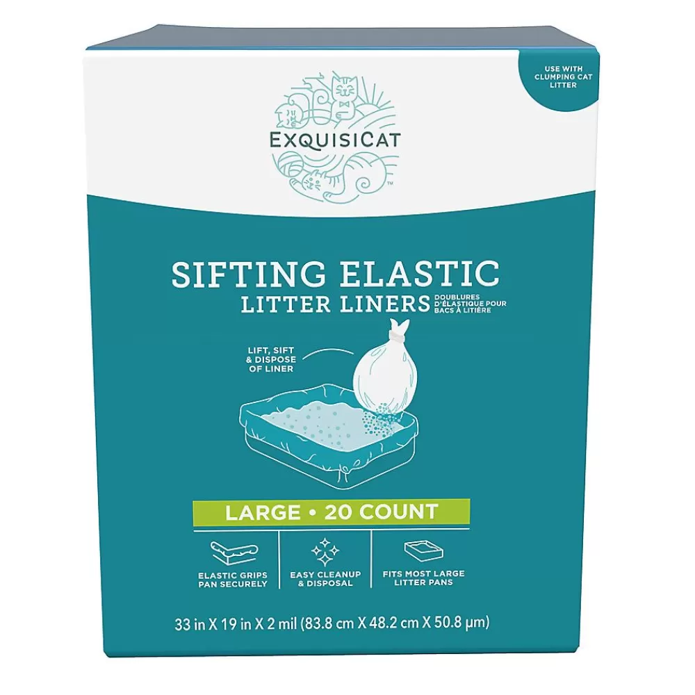 Mats & Liners<ExquisiCat ® Sifting Elastic Litter Liners