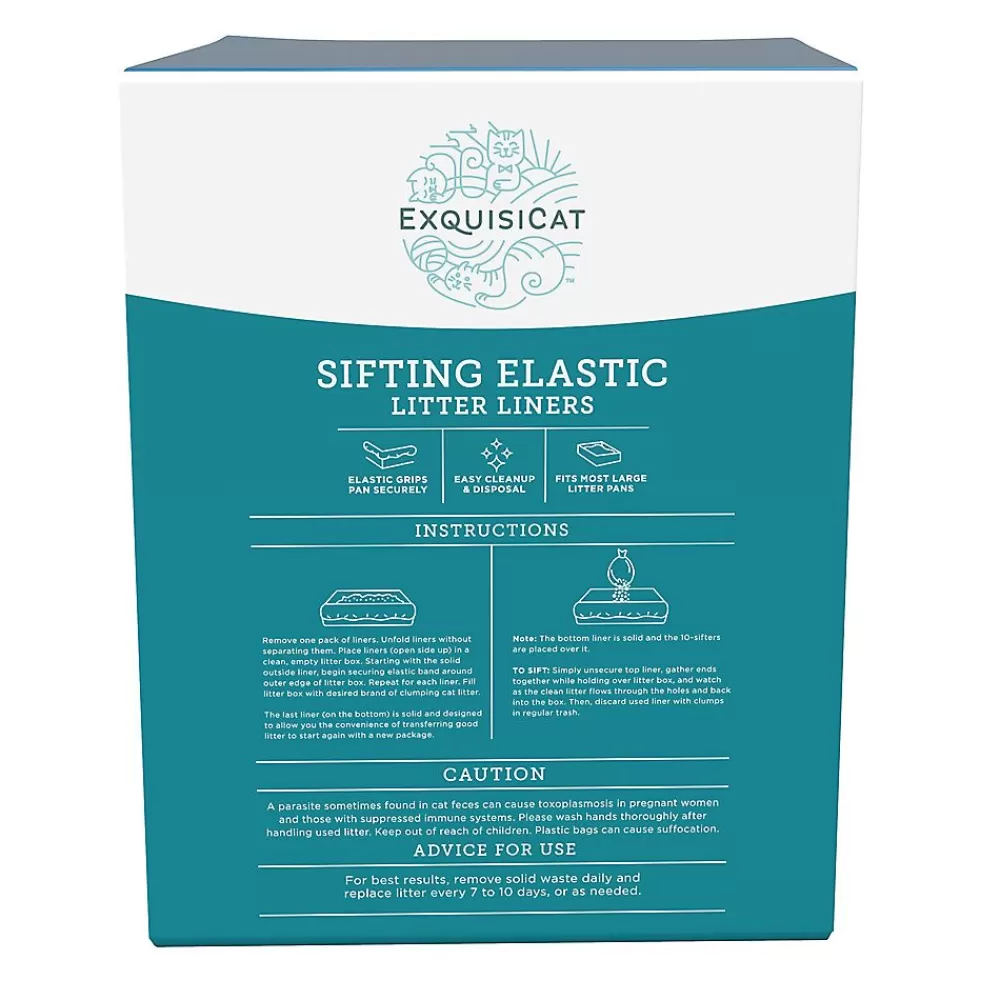 Mats & Liners<ExquisiCat ® Sifting Elastic Litter Liners