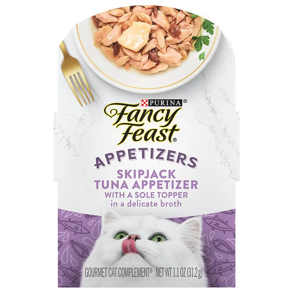 Treats<Fancy Feast ® Appetizers Adult Cat Wet Food - 1.42 Oz., Grain Free, No Animal By-Products