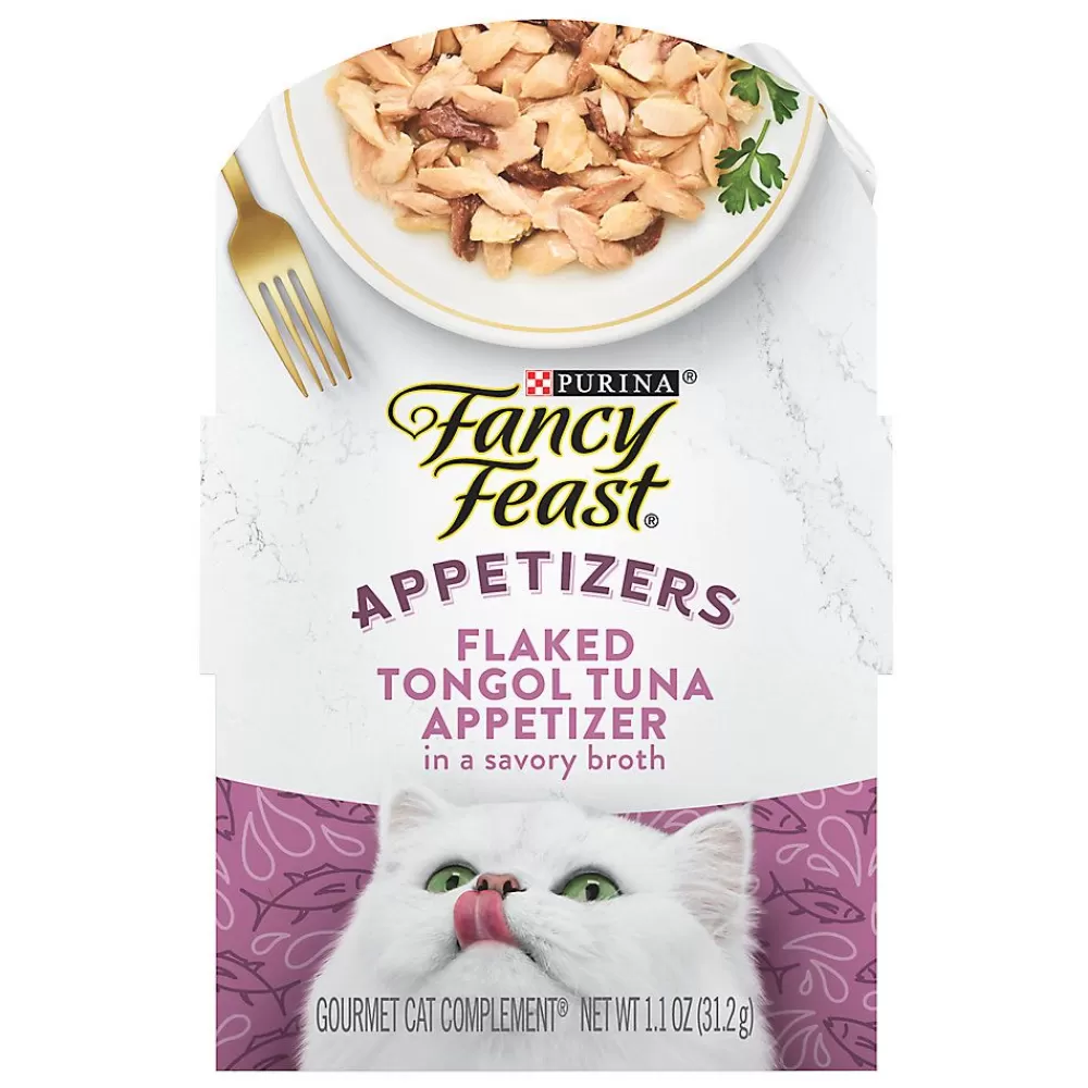 Treats<Fancy Feast ® Appetizers Adult Cat Wet Food - 1.42 Oz., Grain Free, No Animal By-Products