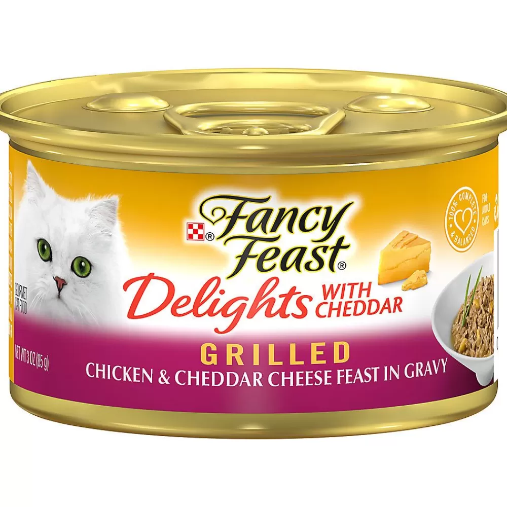 Wet Food<Fancy Feast ® Delights With Cheddar All Life Stages Cat Wet Food - 3.33 Oz.