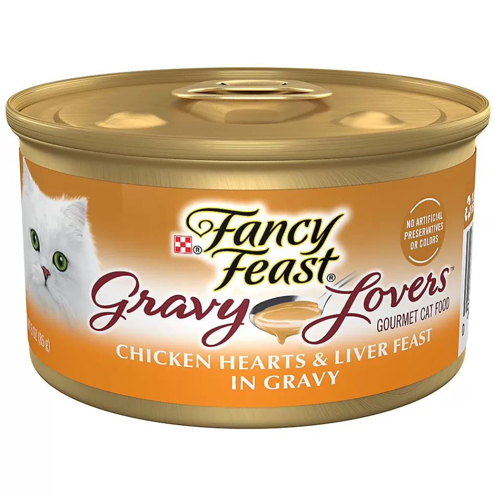 Wet Food<Fancy Feast ® Gravy Lovers All Life Stages Cat Wet Food - 3.33 Oz., With Vitamins