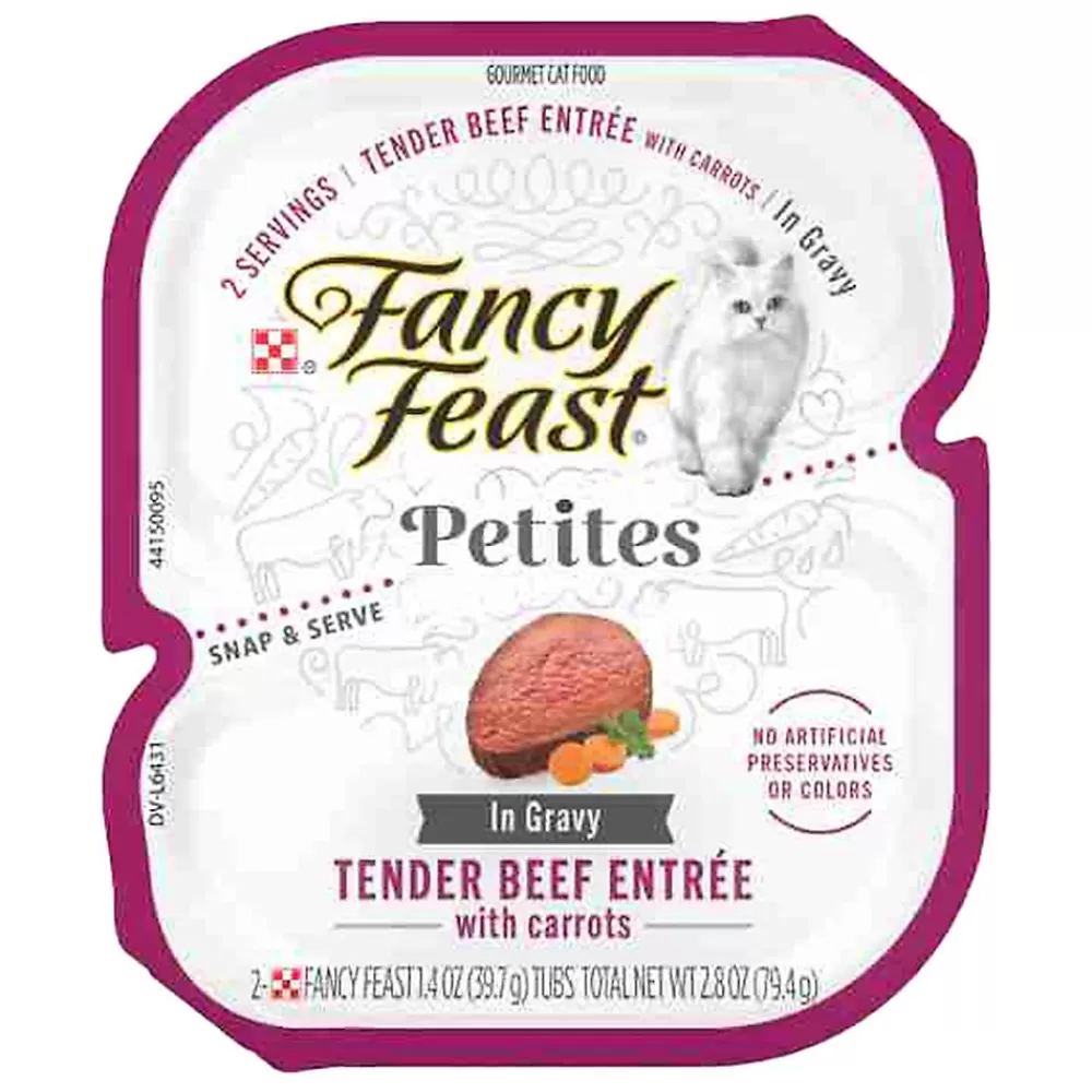 Wet Food<Fancy Feast ® Petites In Gravy Cat Wet Food - 2.8 Oz