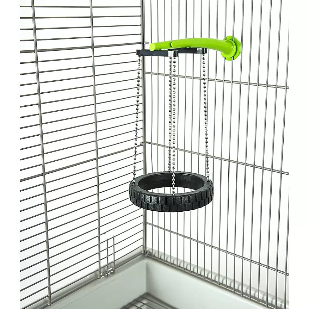 Finch & Canary<Featherland Paradise Bird Tire Swing Toy