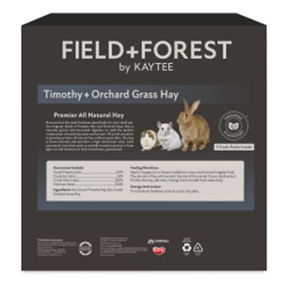 Hay<Kaytee Field + Forest By Timothy + Orchard Grass Hay