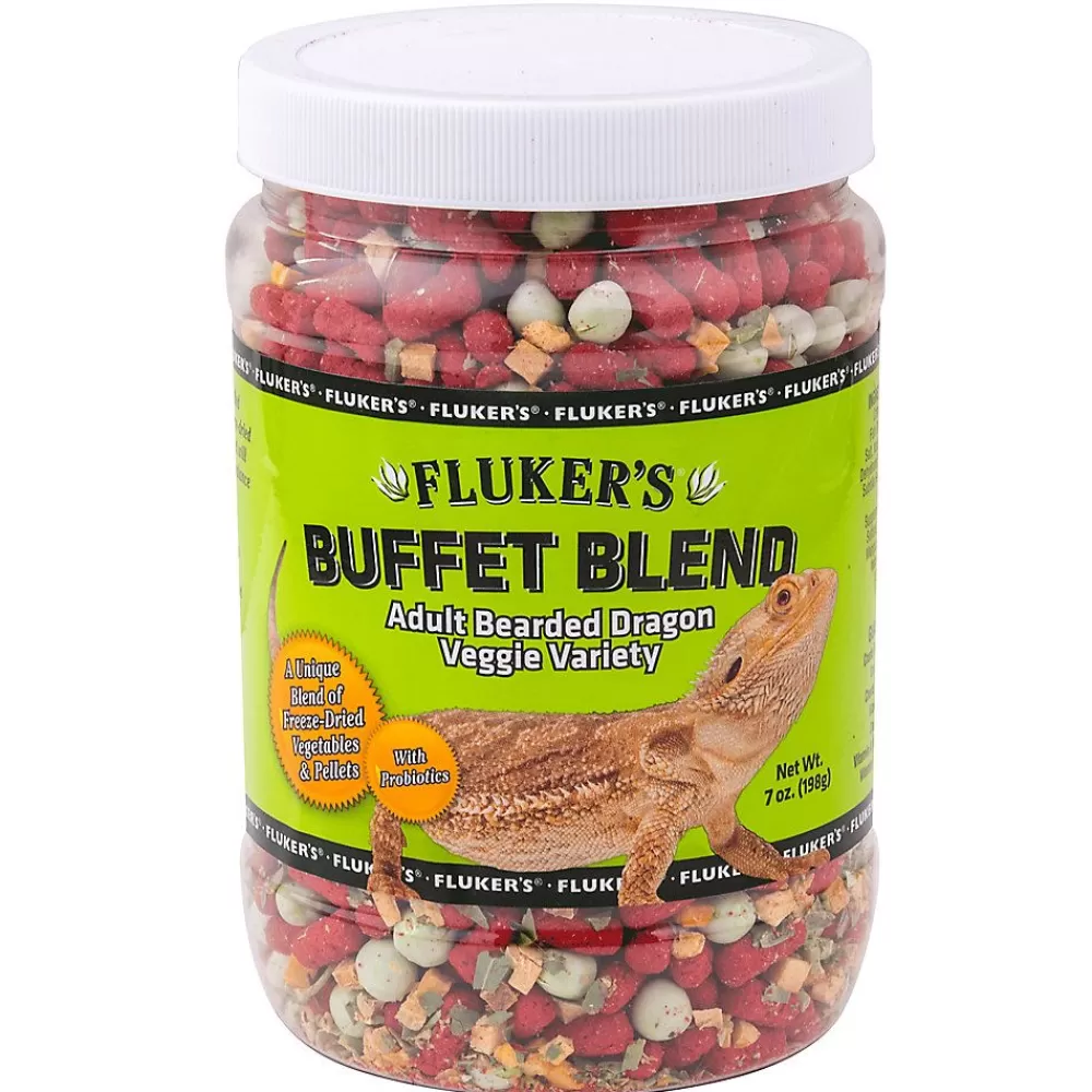 Food<Fluker's ® Freeze Dried Veggie Buffet Blend For Adult Bearded Dragons