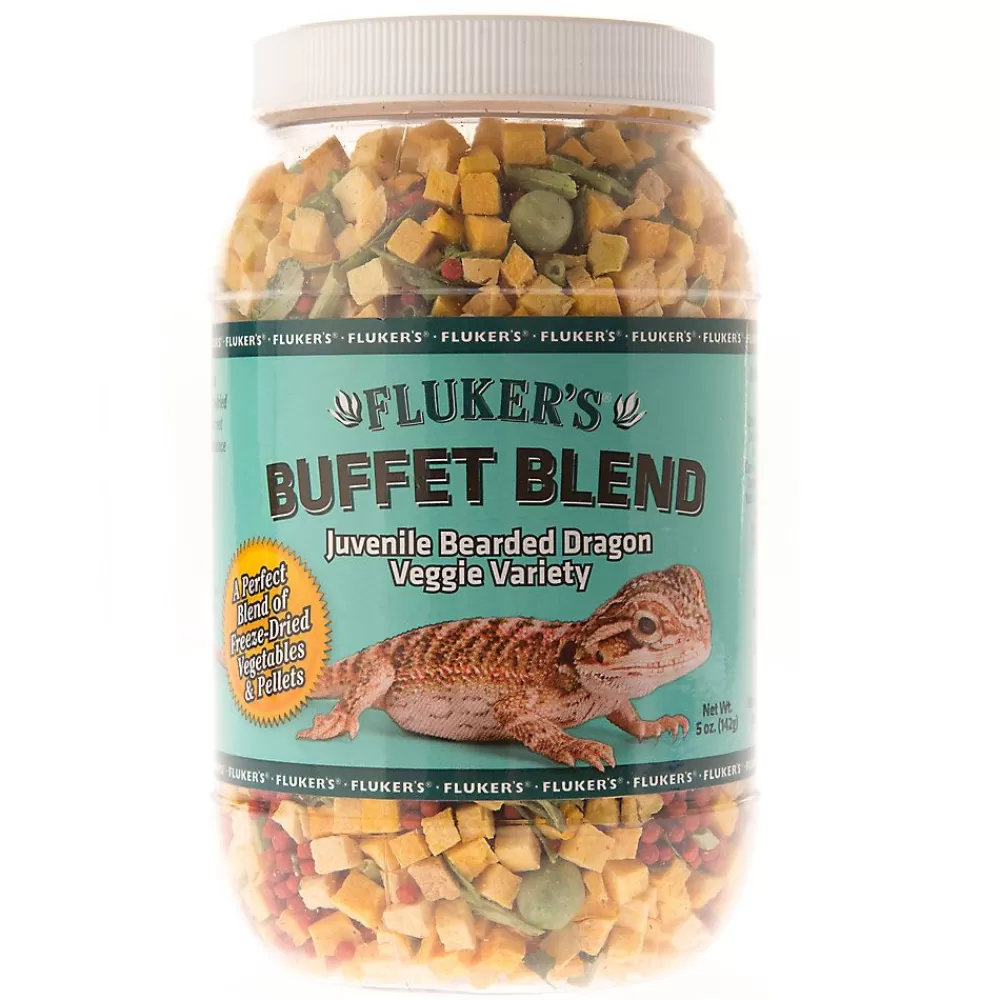 Bearded Dragon<Fluker's ® Freeze Dried Veggie Buffet Blend For Junvenile Bearded Dragons