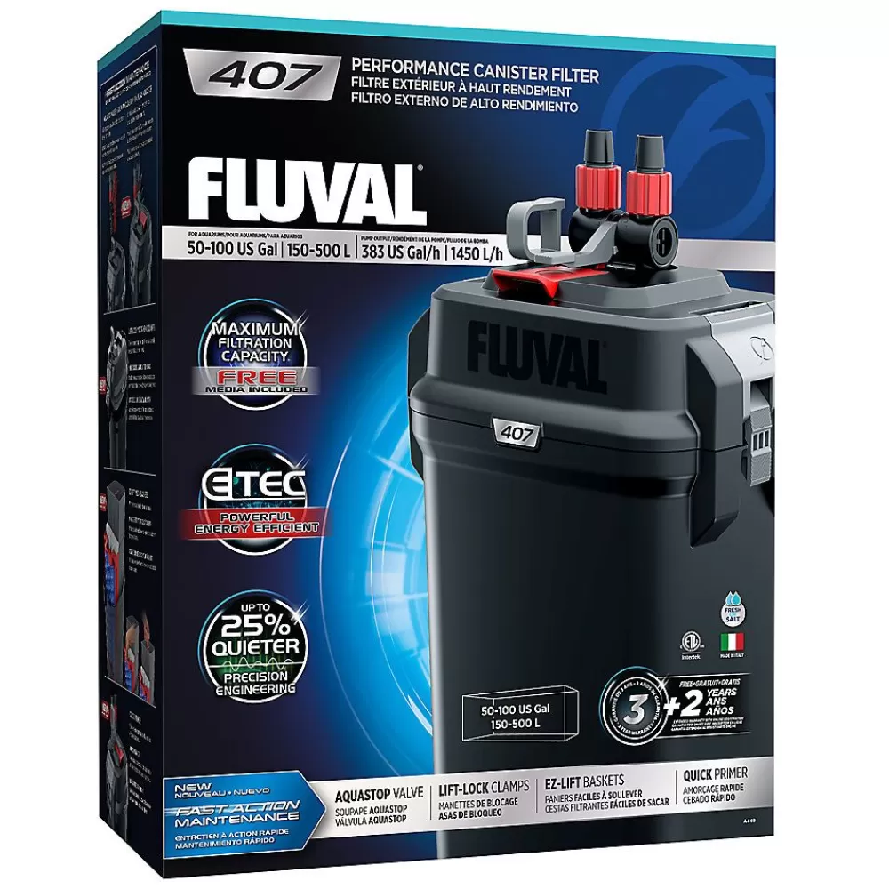 Filters<Fluval ® 407 Performance Canister Filter