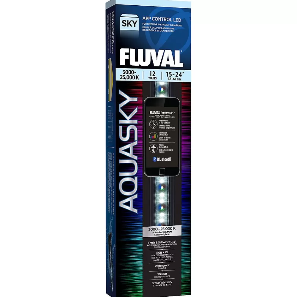 Heating & Lighting<Fluval ® Aquasky Led Aquarium Light - 12 Watt